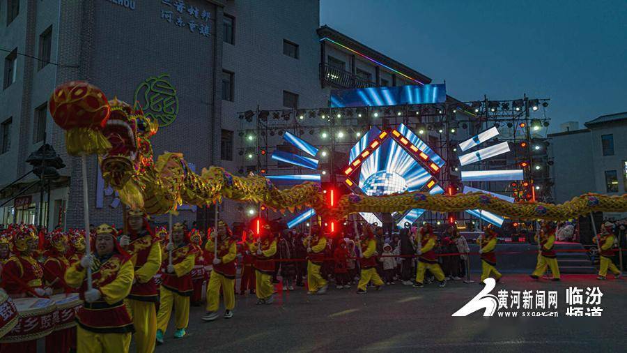 点亮隰县"新春文化接龙表演活动_群众_频道_临汾