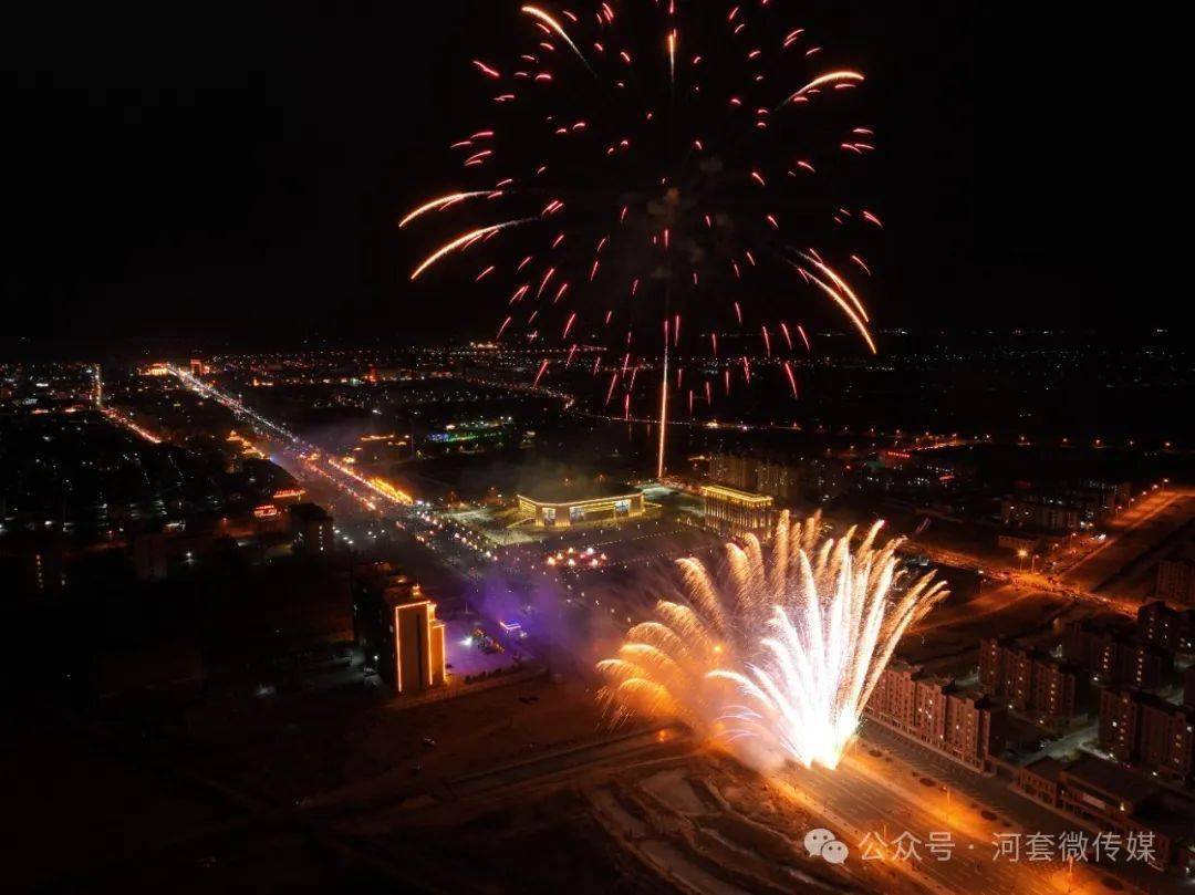 定了!巴彦淖尔元宵节焰火晚会,无人机表演效果图抢先看