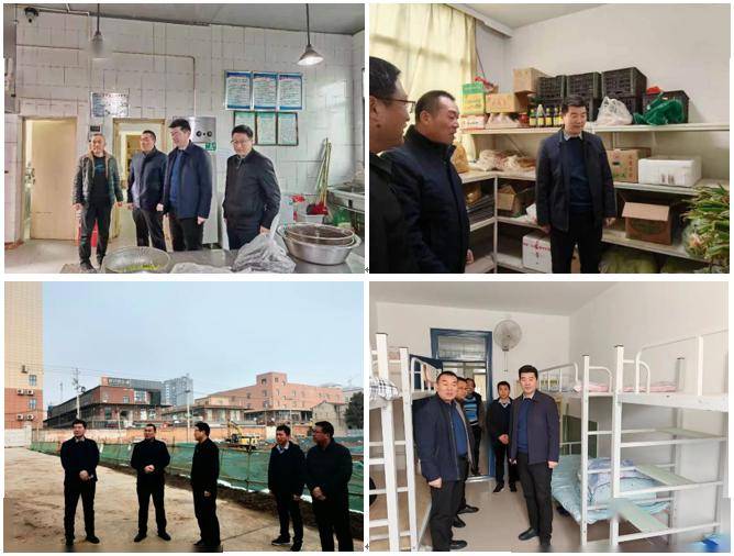 眉县教体局局长黄武奇来眉县中学检查指导2024年春季学期开学工作