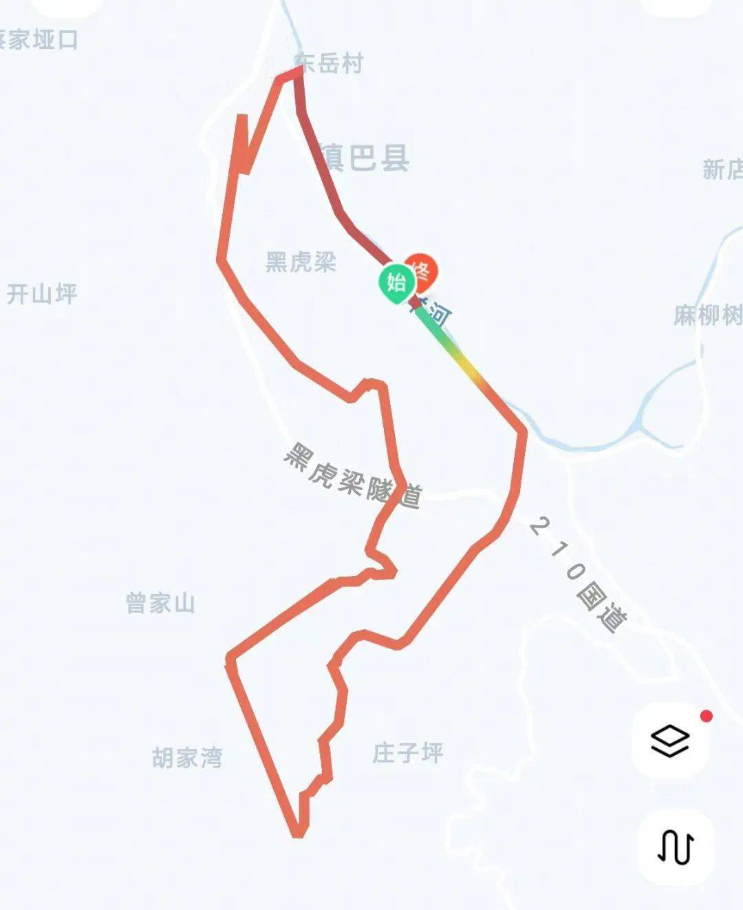 县体育运动中心(起点)——泾洋河西健康步道——沿山步道——枫谷桥