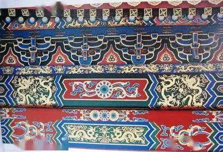 【名品视界】中国古代官式建筑彩画_方心_旋子_包袱