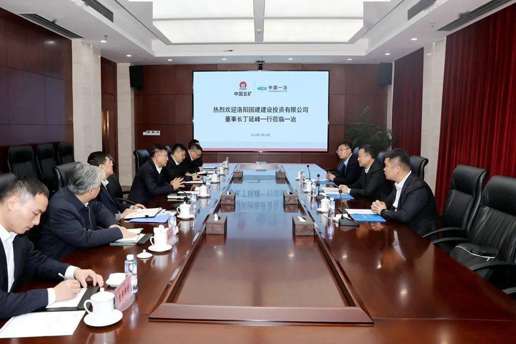 陈阳会见洛阳国建党委书记,董事长丁延峰_中国_合作_发展