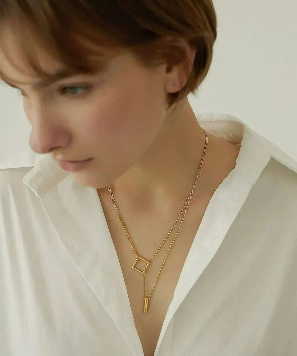 项链的三个叠戴方法,太高级了_cm_长度_设计