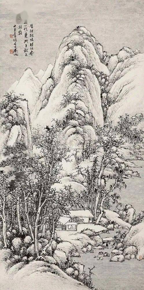 【名品视界】吴待秋山水作品欣赏_鉴定_著名画家_研究