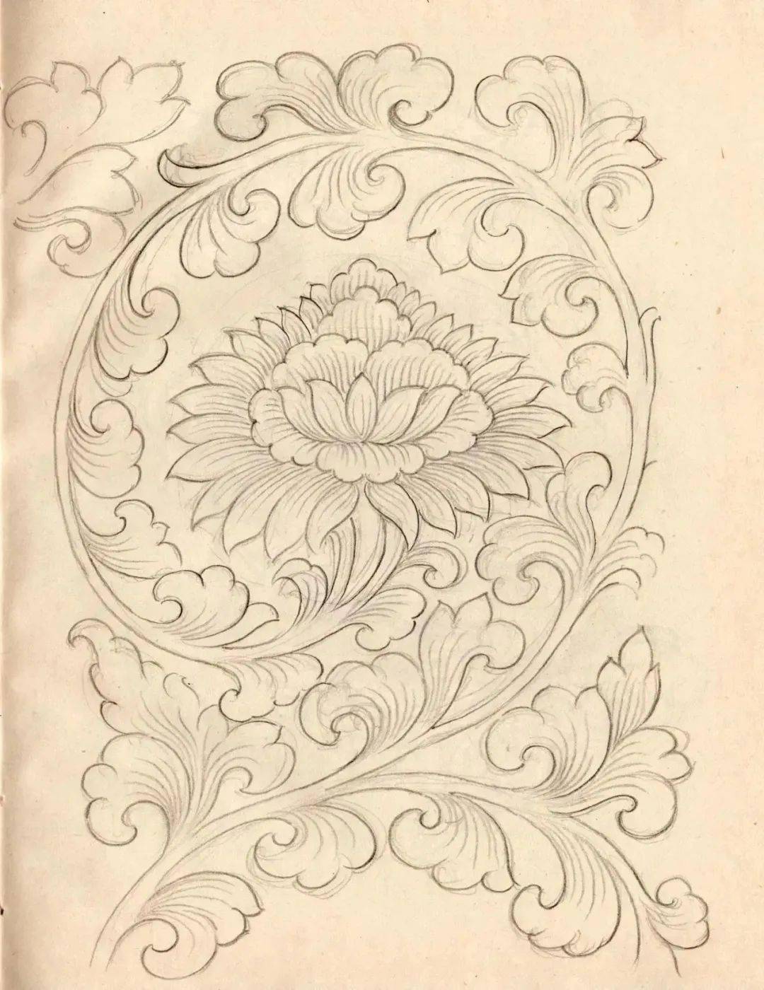 太惊艳!中国古建筑中濒临失传的彩画纹样,终于被复原出来了_梁思成_研