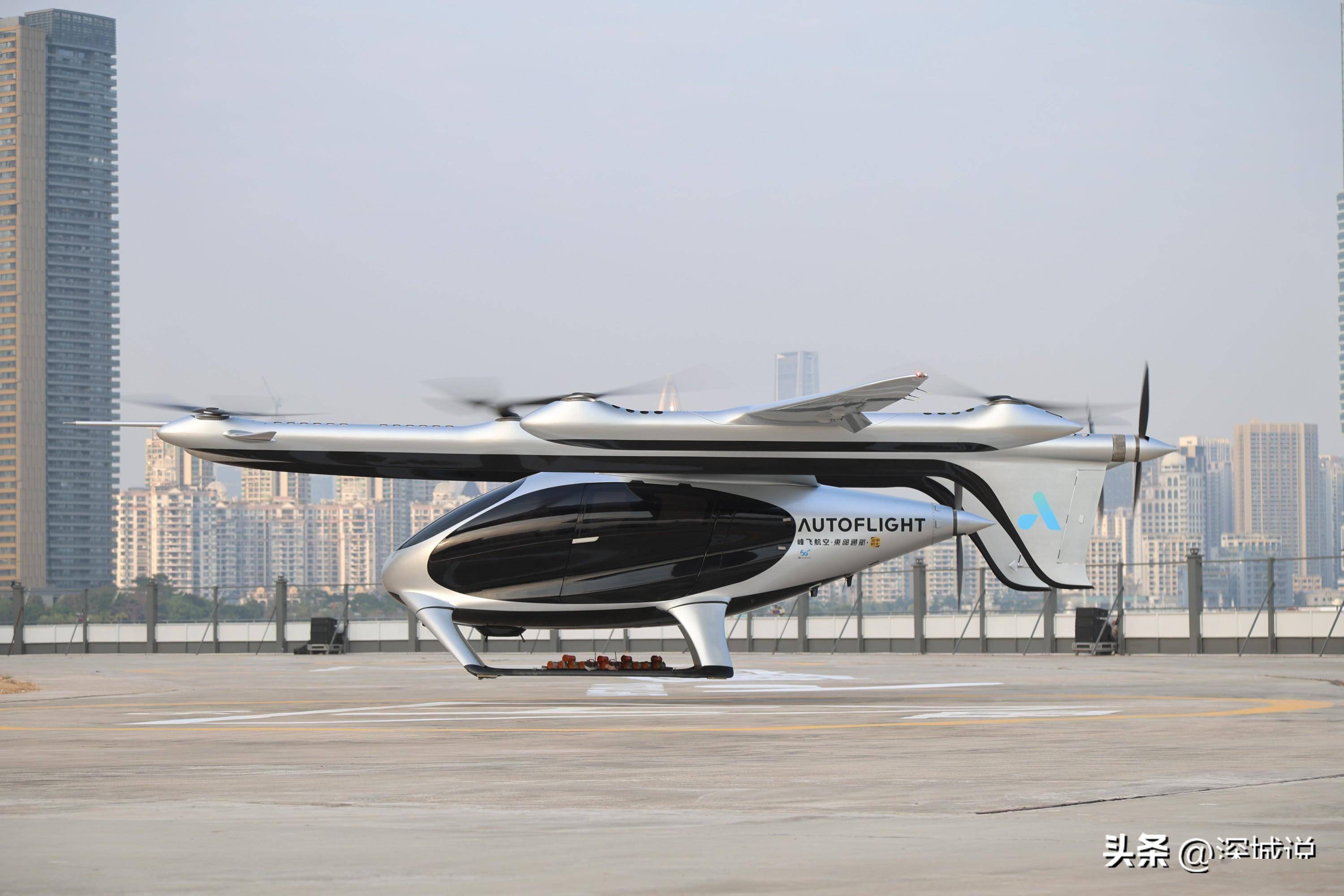 电动垂直起降航空器evtol实现跨城跨湾试飞,深圳至珠海仅20分钟_进行
