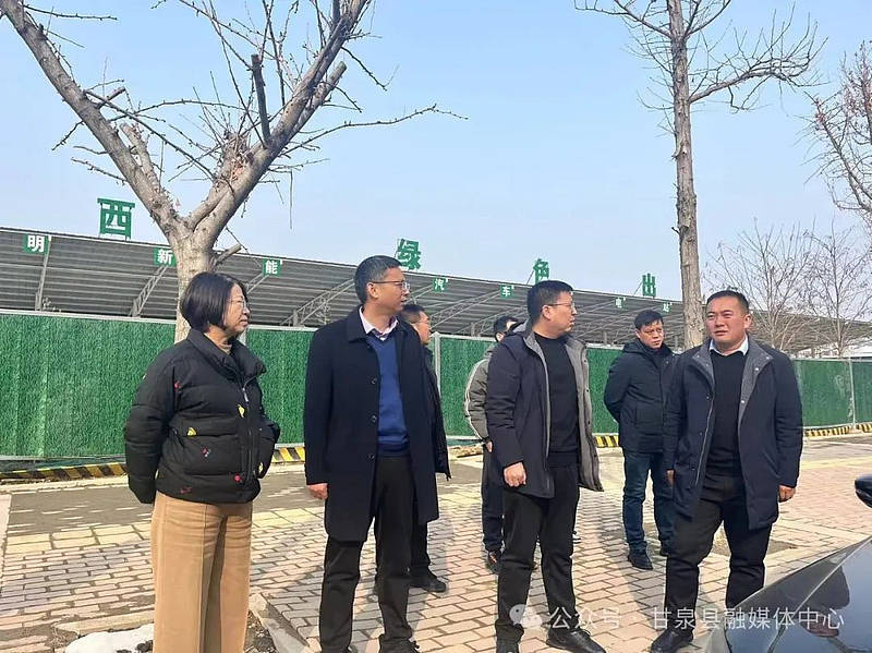 马洁调研我县创建省级文明县城测评点位工作