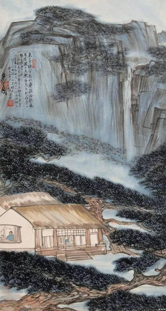 名家画松100幅,真开眼!