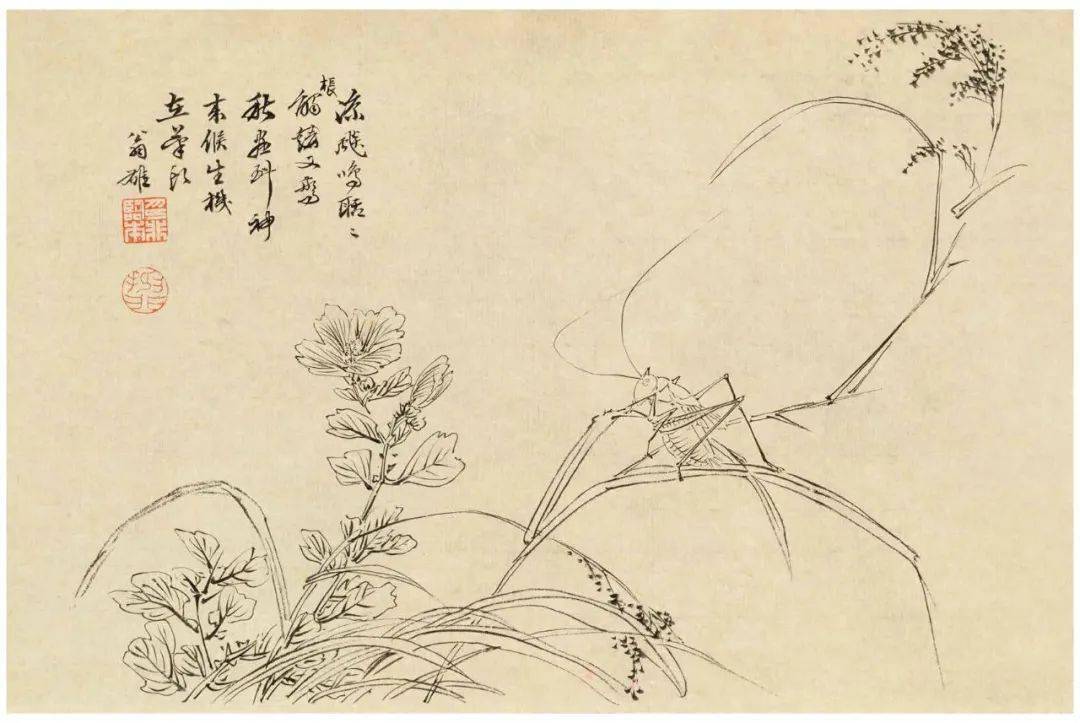 陆抑非先生教学示范作品之白描画稿_浙江省_古人_初稿