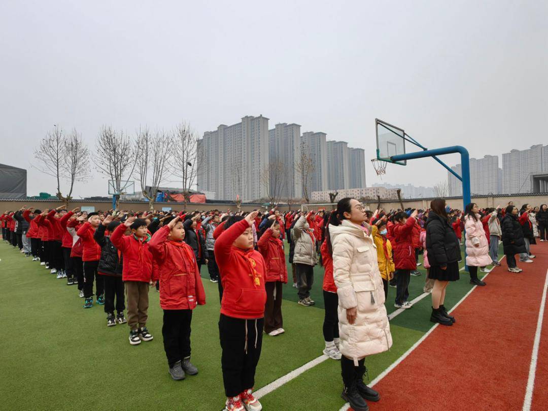 未央区西航三校教育集团举办2023—2024学年度第二学期开学典礼_活动