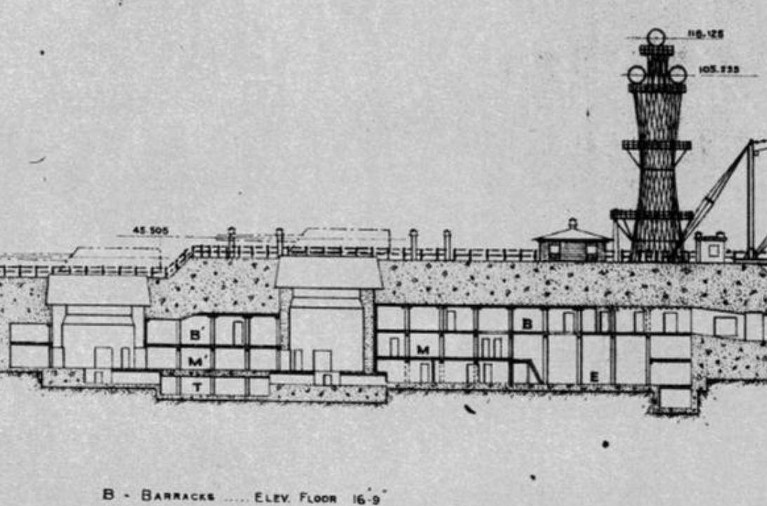 形同战列舰的海上要塞——德拉姆堡,是如何英勇抵抗日军进攻的?