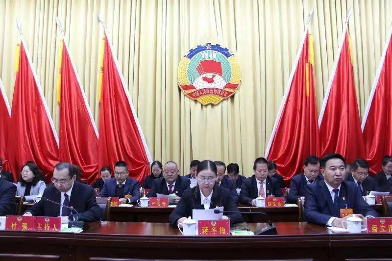 县委书记蒋冬梅,县委副书记,县长潘立清,县委副书记刘剑锋,县人大