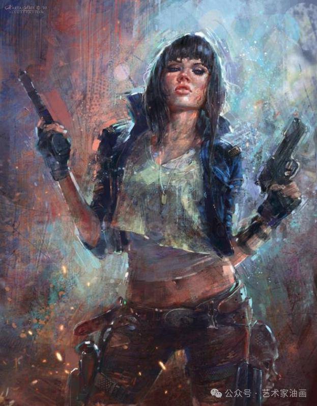 欣赏marta nael数字绘画