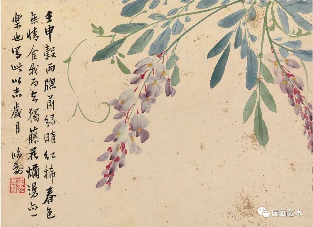 陈鸿寿写生花卉册,金石趣味_曼生_嘉庆_自然
