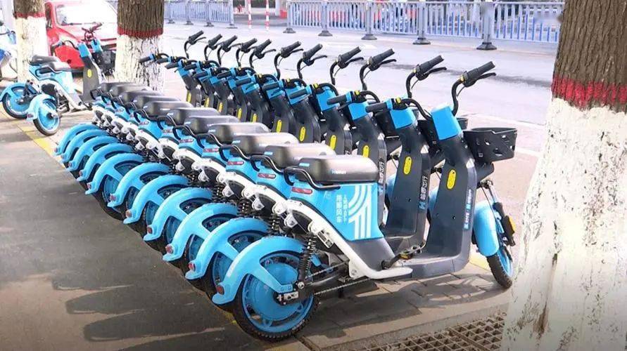 都能看到共享电动车的身影住宅小区等人员密集场所和区域在城市主要