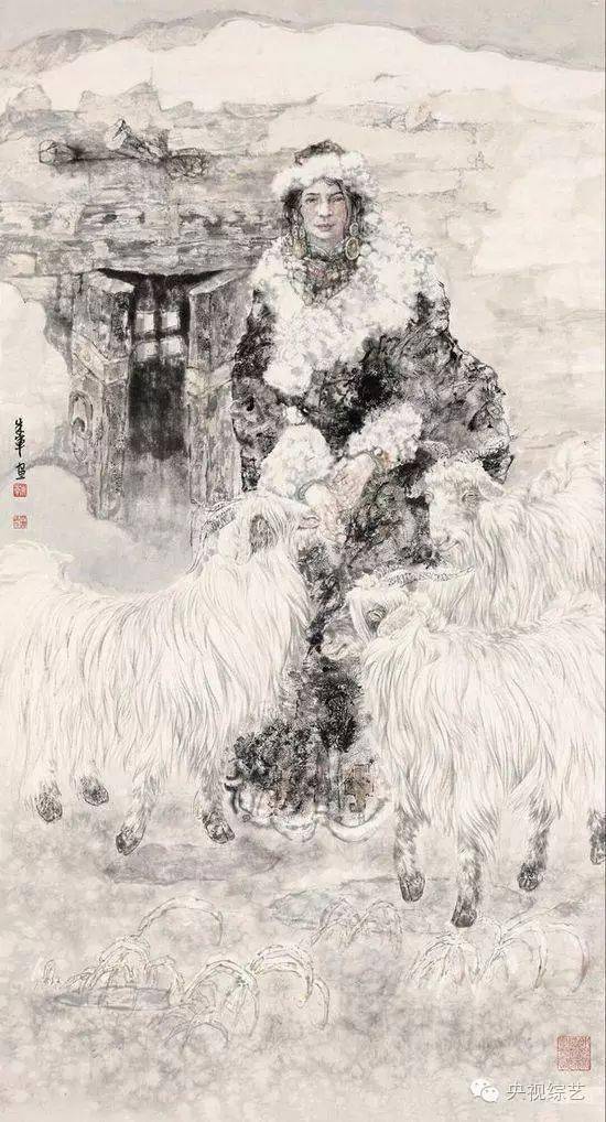 主持人朱军一幅画,卖了130万!看看长啥样?_范曾_先生_国画