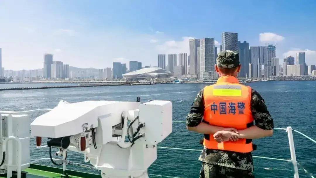 我海警新型遥控机枪构成火力打击层级但口径即正义不宜多装