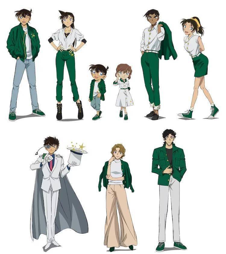 剧场版《名侦探柯南:100万美元的五棱星》追加新角色_视觉_怪盗基德