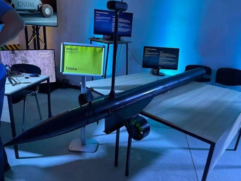 tlk-150小型翼面顶端安装有两个推进器,弹身上部安装有桅杆,上面装有