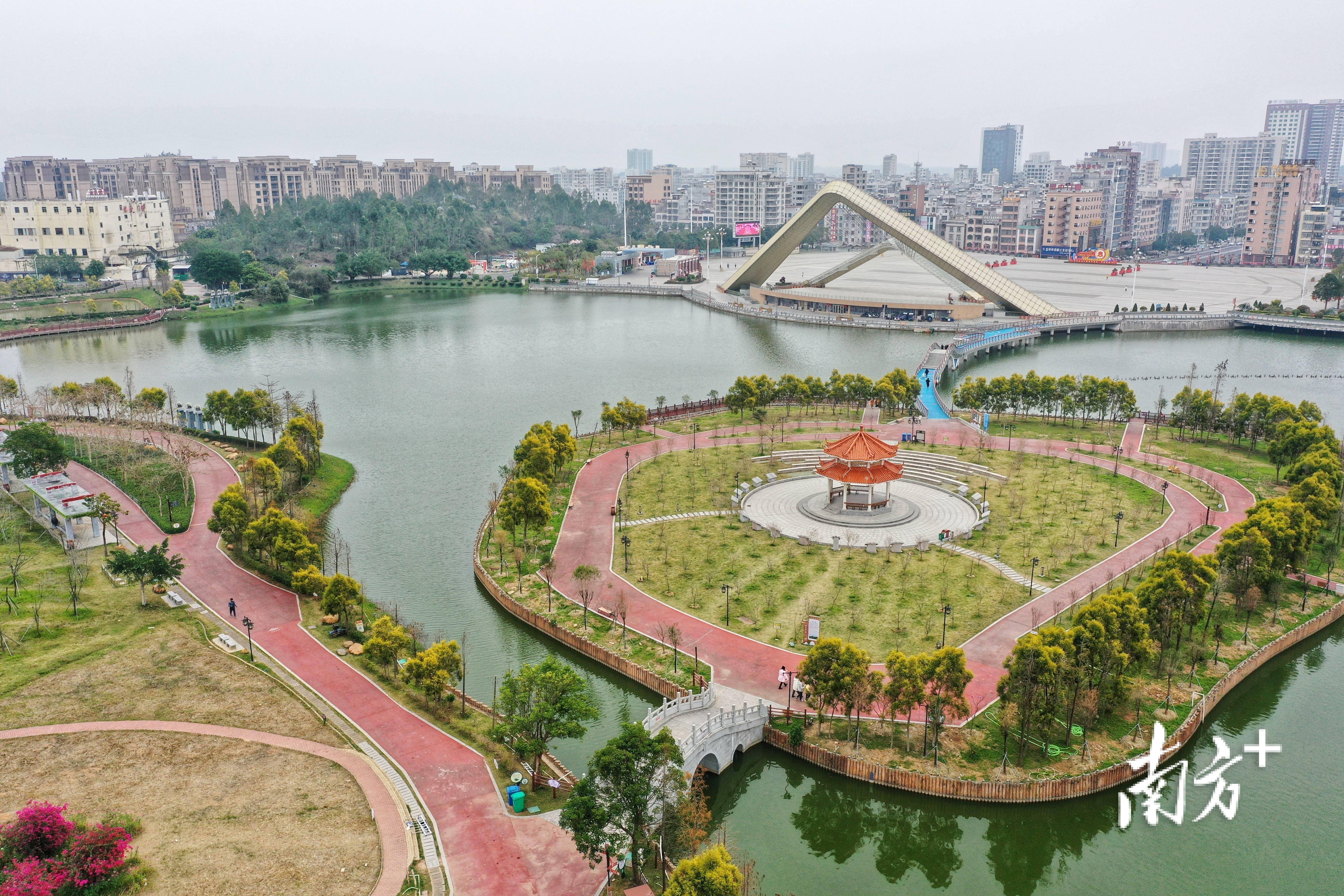 打卡!看廉江市塘山岭风景区如何扮靓城市形象