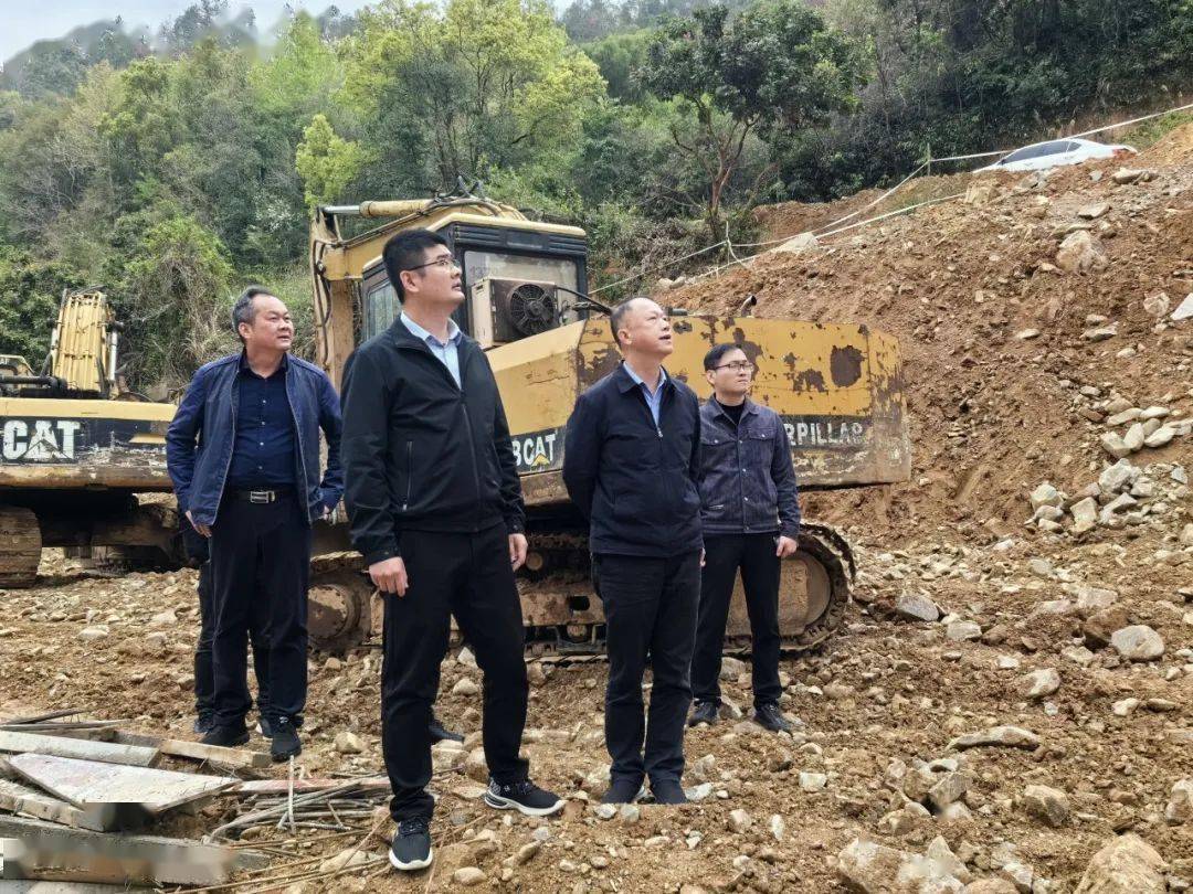 南安市交通局到乐峰镇开展实地考察