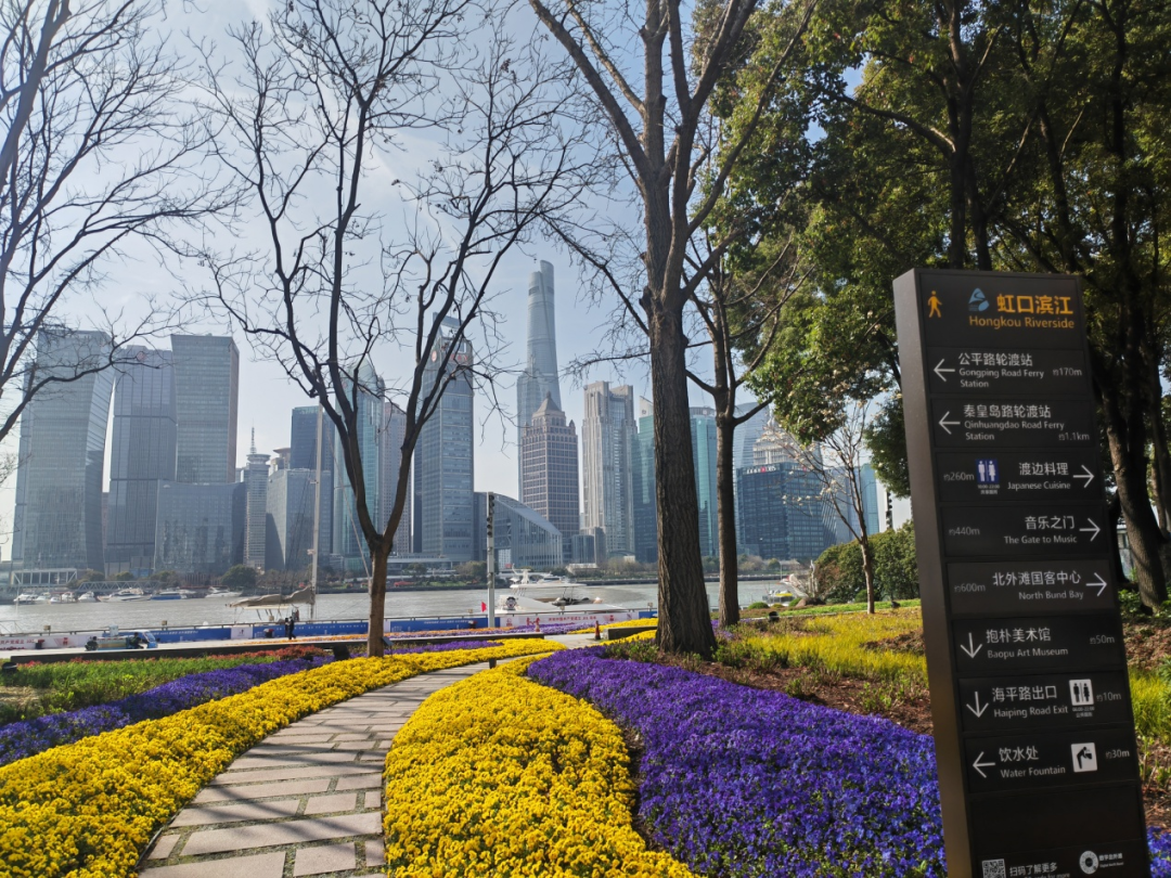 阳光明媚的春天来虹口晒太阳才是正经事