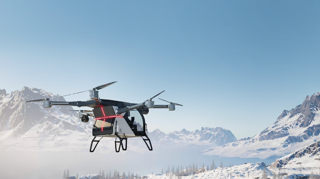 小鹏飞行汽车成功飞越广州cbd 飞行器的时代就要来了?_鹏汇_广场_城市