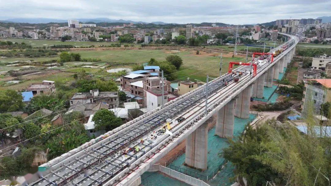 河源63梅州30分钟梅龙高铁今年建成开通