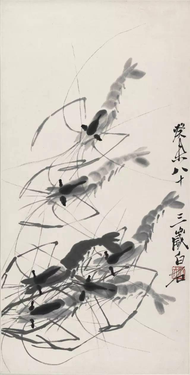 齐白石上课只画不讲,作画只送女学生~_齐先生_女孩子_审美