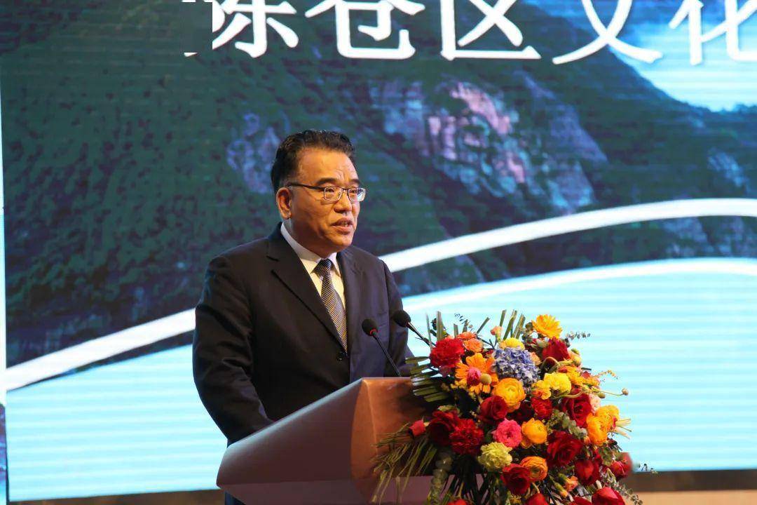 陈仓区文化和旅游局局长齐智雄从走进陈仓,尽享文化之润泽,山水之秀美