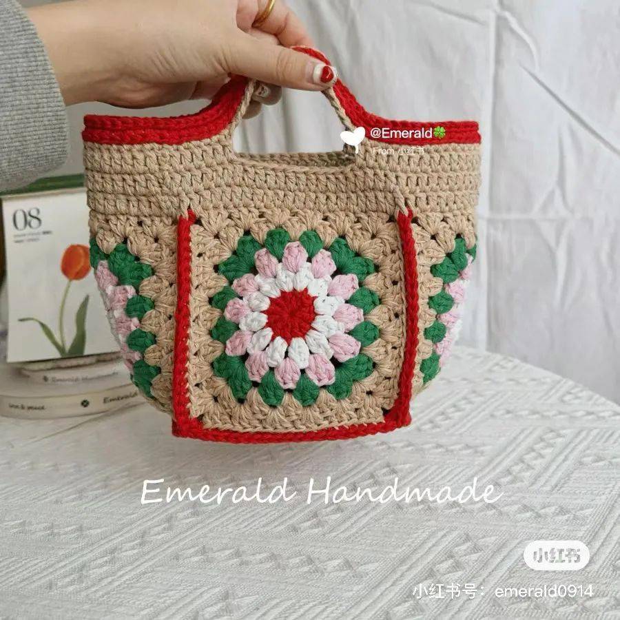 nana大神春天包又有人仿钩出来了我眼睛学会来