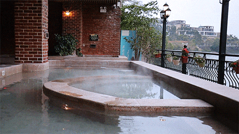 广州从化毅华温泉酒店私家温泉公共温泉双享受赠送自助晚餐或无花果鸡