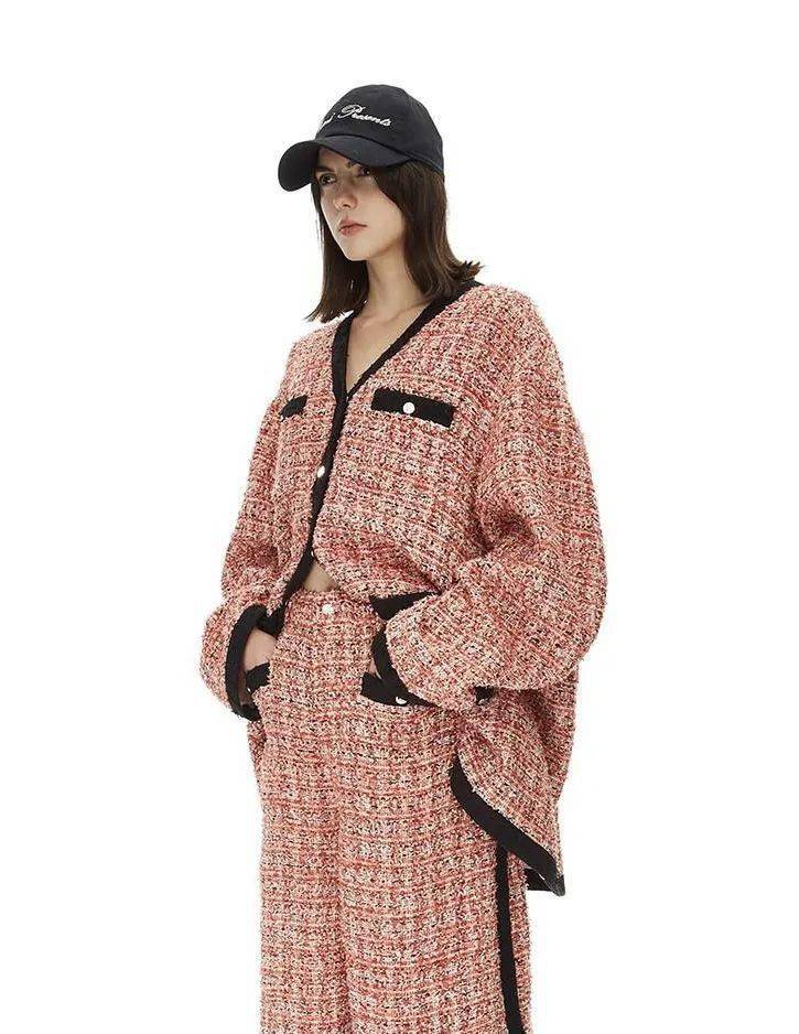 辛芷蕾让小香风再次走红,《繁花》吹拂巴黎时装周_外套_香奈儿_粗花呢