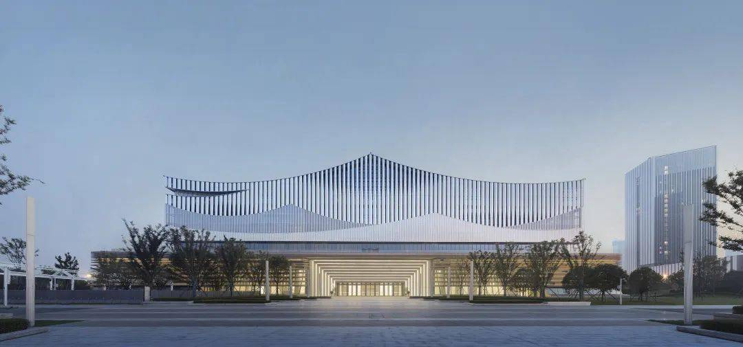 华南理工大学建筑设计研究院有限公司新作 |长沙国际会议中心:水云