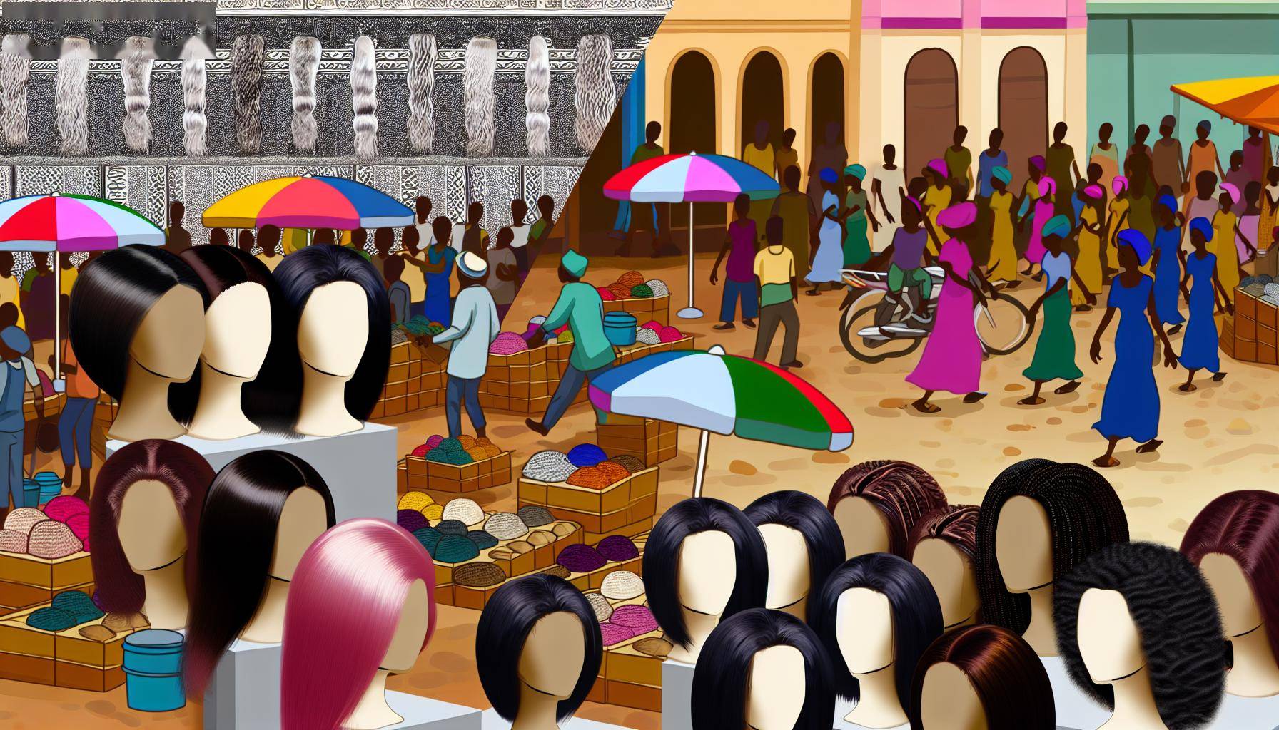 河南前首富给全球黑人做假发