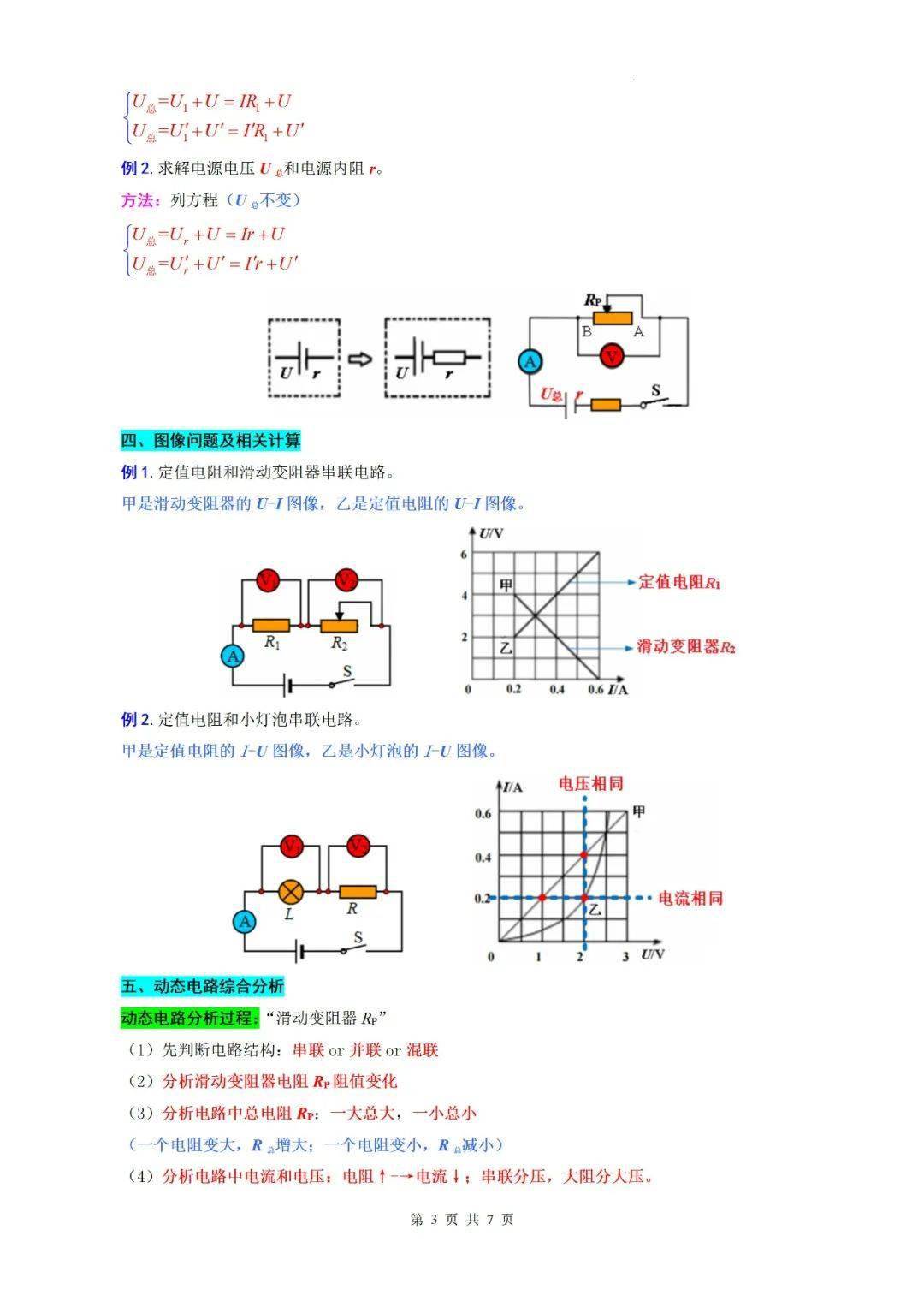 【物理重点】《欧姆定律》九大重点个个击破_文章_媒体_环球