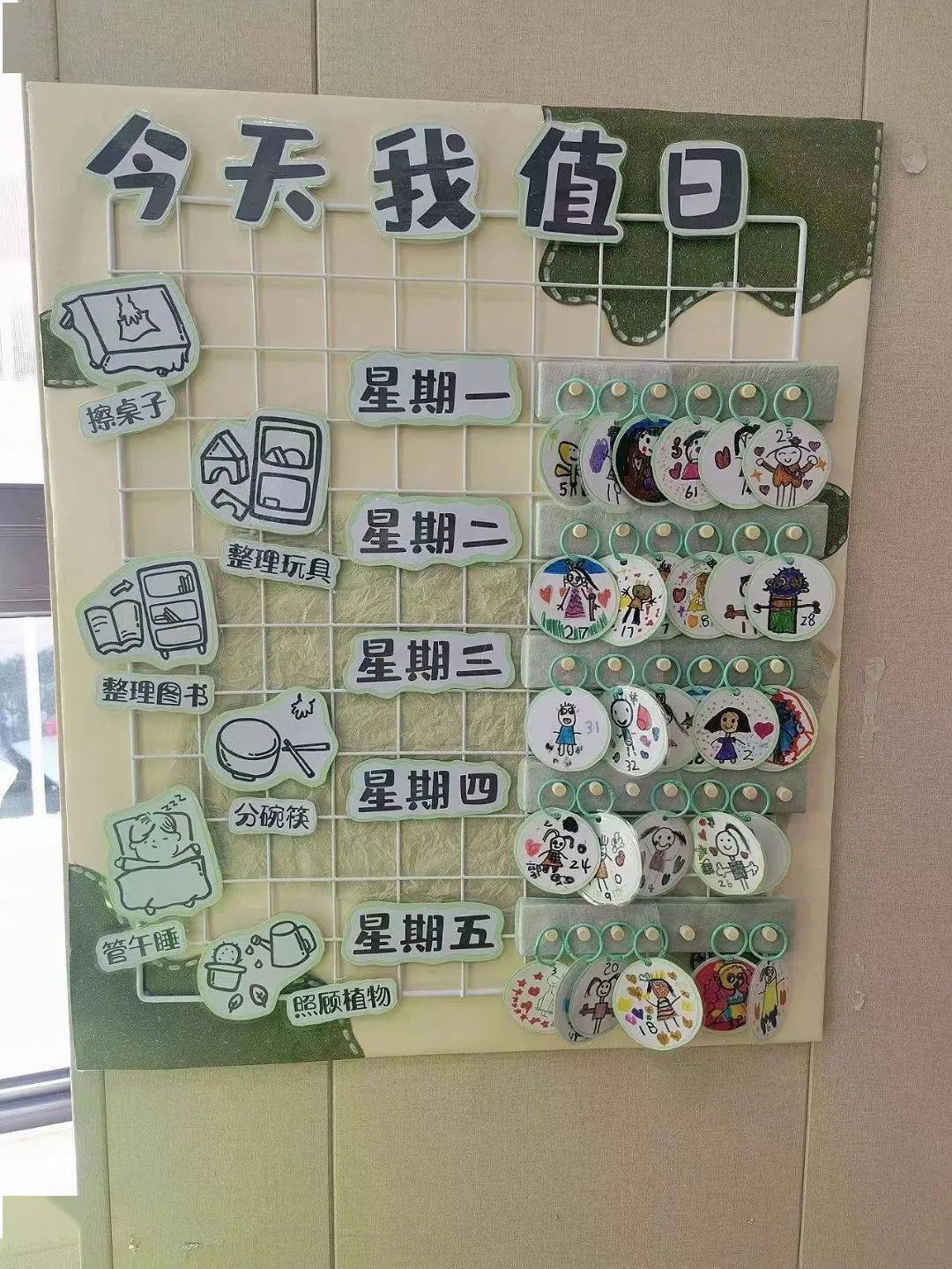 幼儿园一日生活环创精选