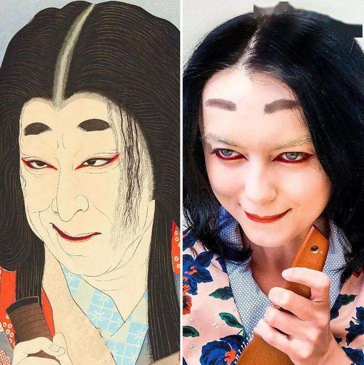 《中村歌右卫门》这种cosplay的方式真的太有创意了!