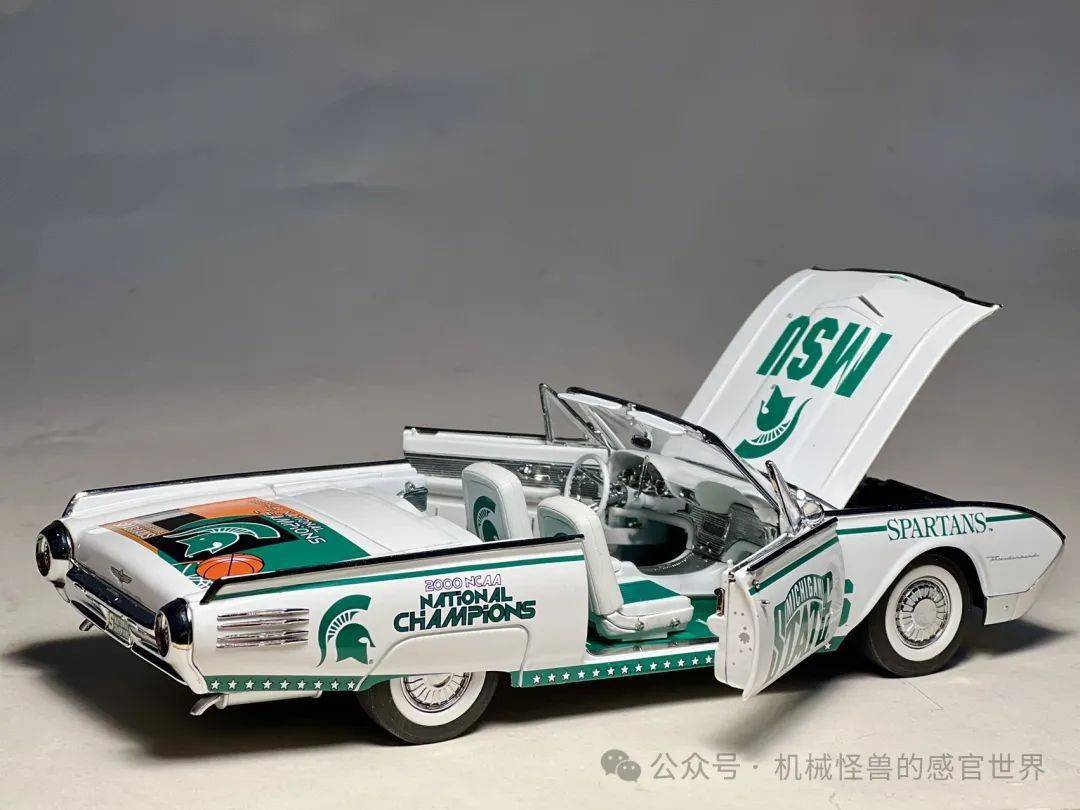 1961 福特雷鸟密歇根州立大学斯巴达人篮球队涂装_搜狐汽车_搜狐网