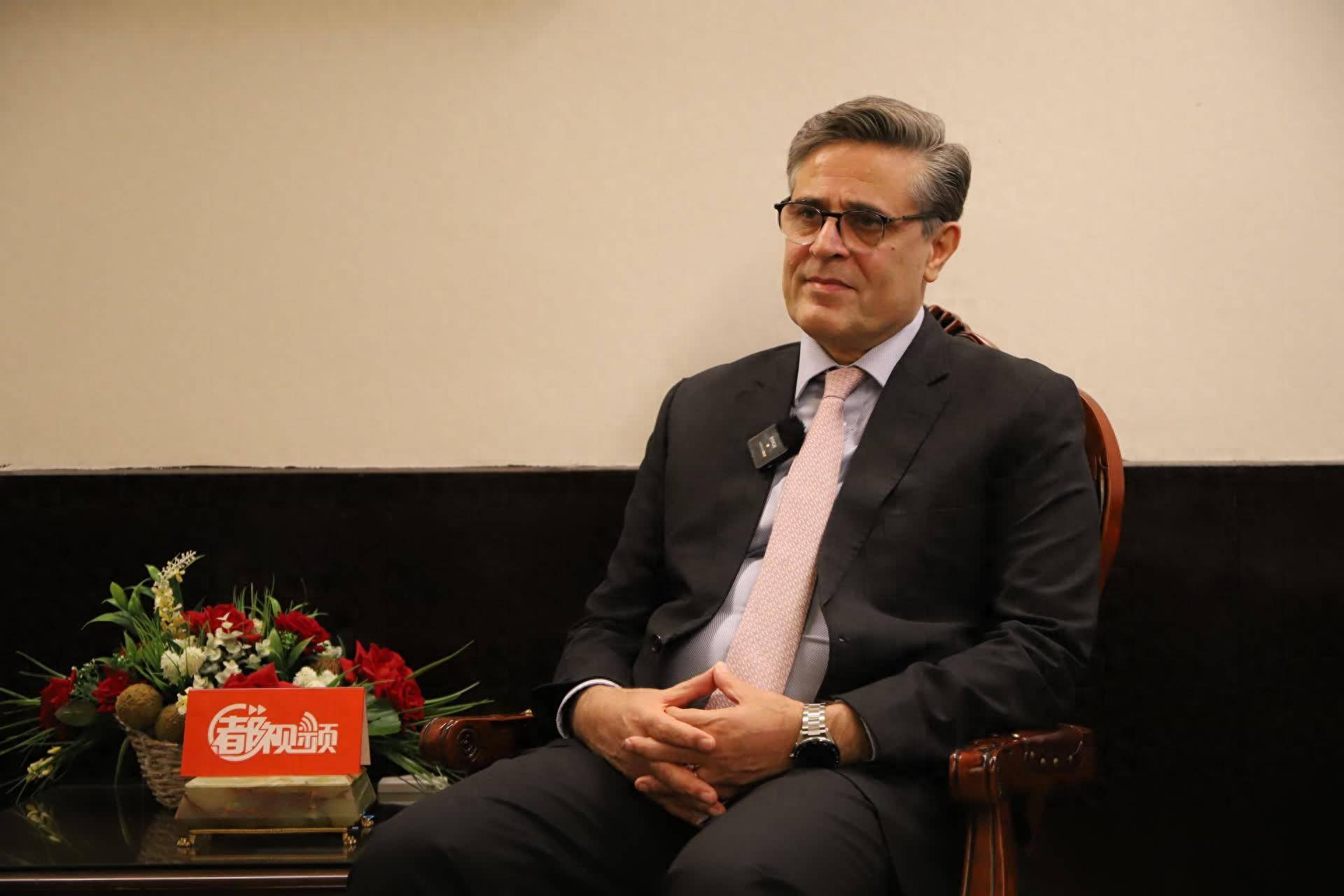 巴基斯坦驻华大使哈什米担任驻华大使就像回家一样