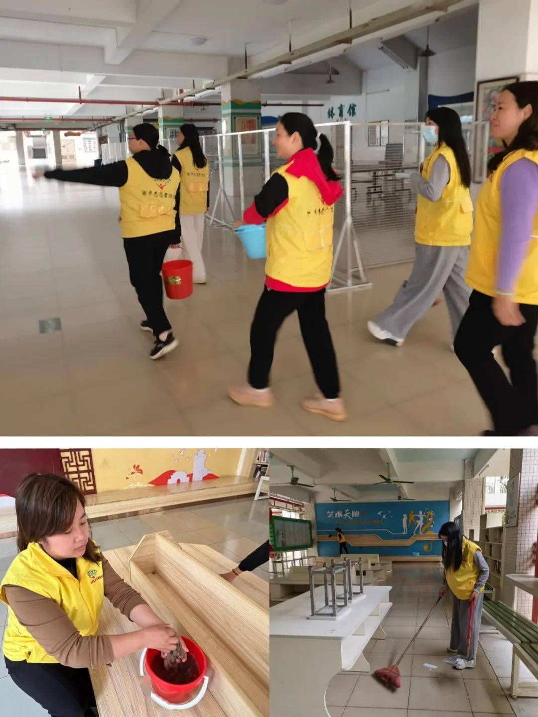 书香沁人心情暖使人行香市小学家长志愿服务队开展读