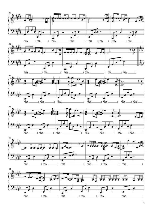 钢琴谱推荐丨曾经我也想过一了百了弹着弹着就哭了