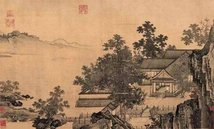 一天一首古诗词唐诗岑参山房春事二首其二