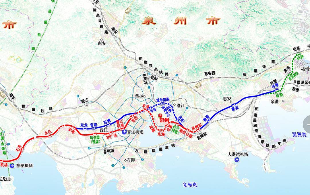 泉厦漳城际铁路r1线最快今年开工!全长175.1km……_泉州_厦门_漳州