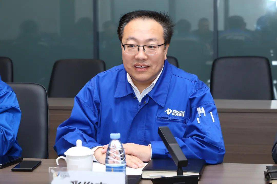 新华冶金集团孙志祥一行来南通公司对标交流