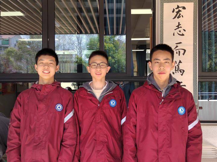 到渠成的事情全校报名3人,被拟录取3人,在风帆中学科学老师费骏靖看来