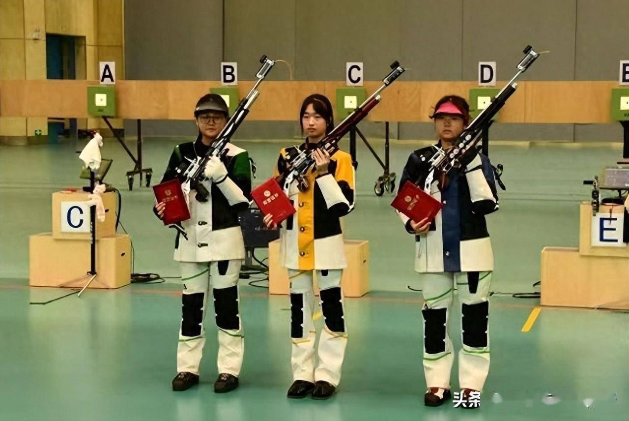 10米气步枪:黄雨婷,韩佳予男子10米气手枪:张博文,谢瑜女子10米气手枪