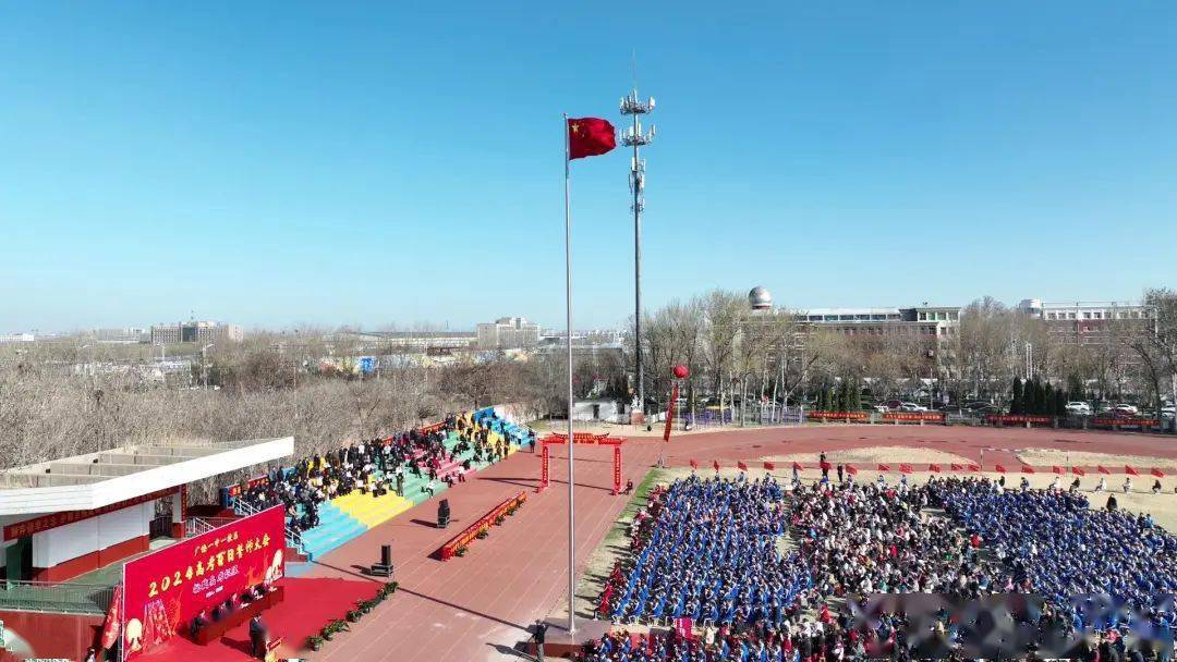 燃爆全场直击广饶一中一校区誓师大会现场