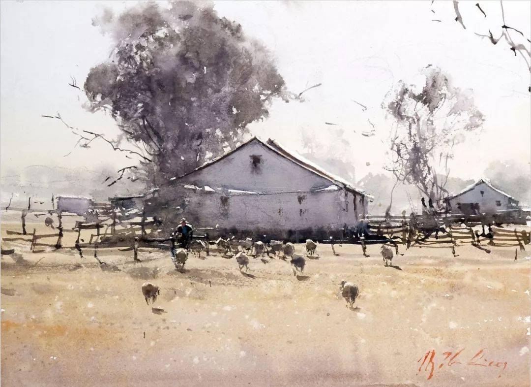 被誉为当代最杰出的水彩画家约瑟夫,百幅高清作品赏析!