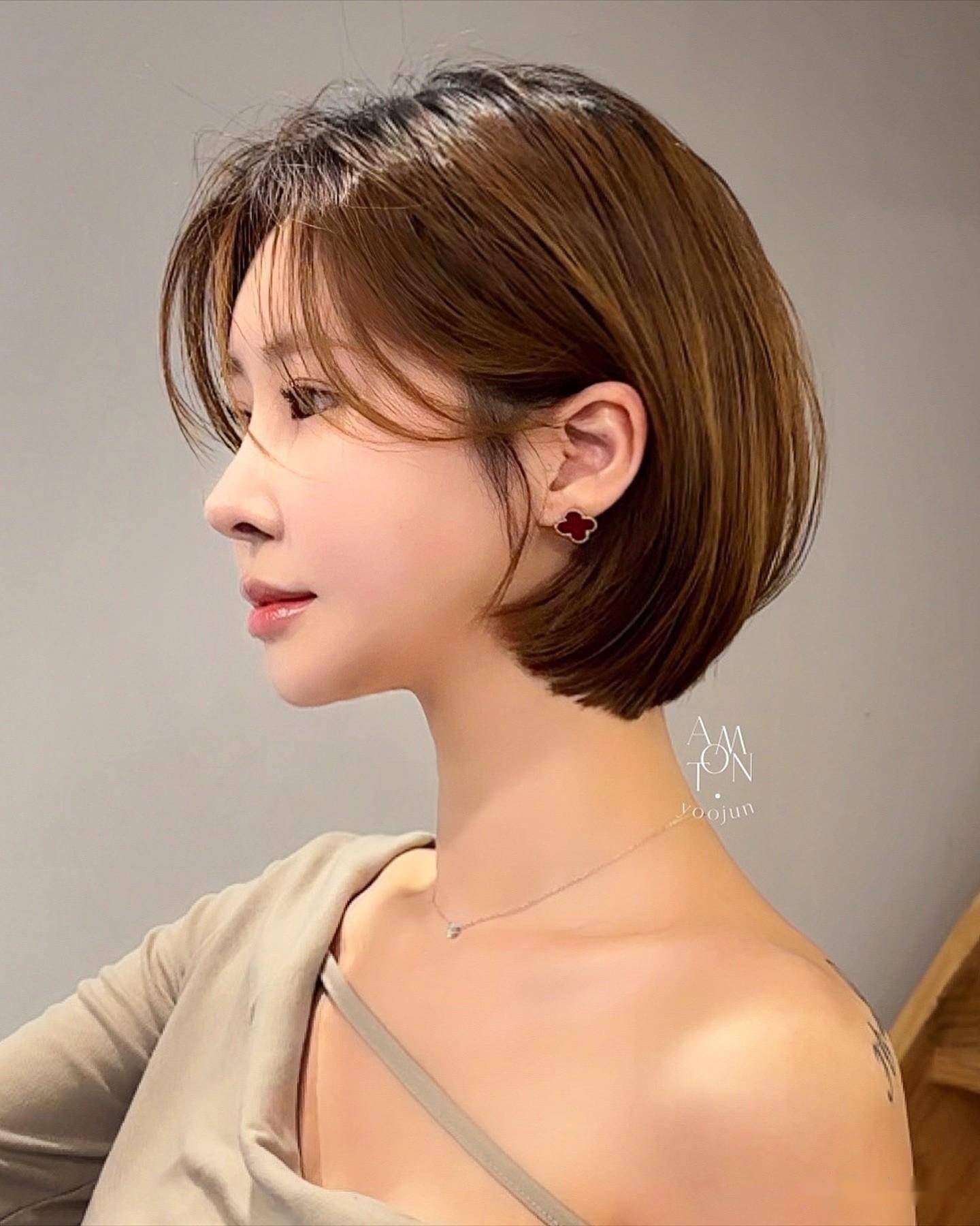 女士短发别乱剪最时尚还是波波头百变减龄美美哒